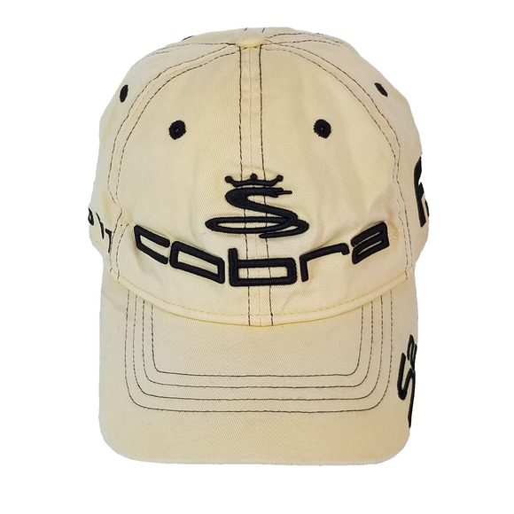 Cobra Golf Cap Yellow adjustable footjoy SA Pro V1 - Picture 1 of 7